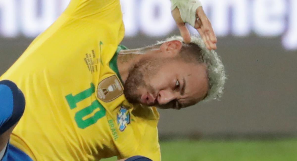 Neymar quiere salir campeón de la Copa América. Foto: EFE