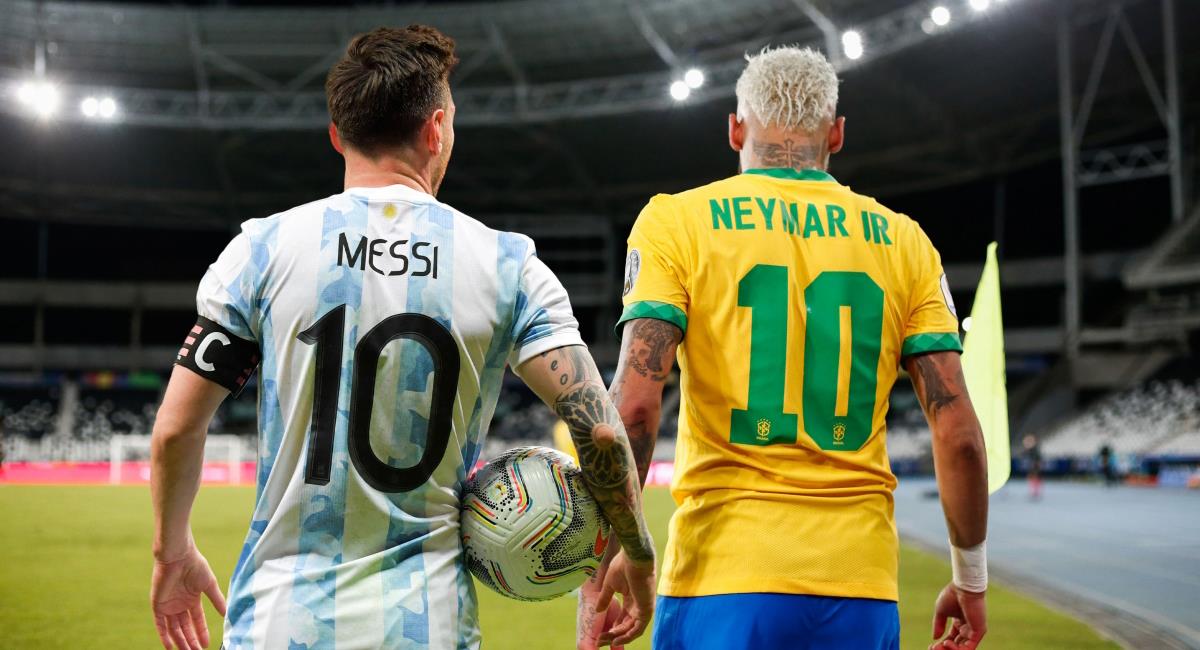 Messi y Neymar son los mejores de la Copa América. Foto: Conmebol