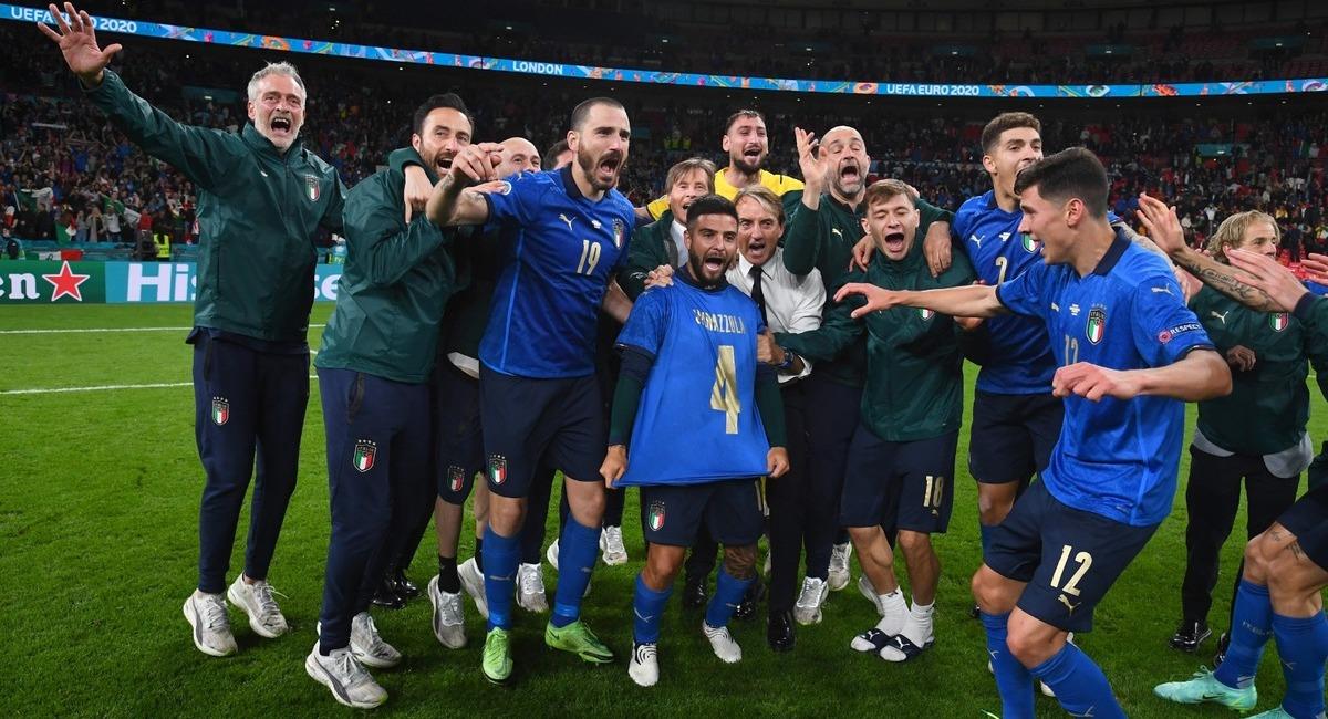 Italia buscará la hazaña en Wembley. Foto: @Vivo_Azzurro
