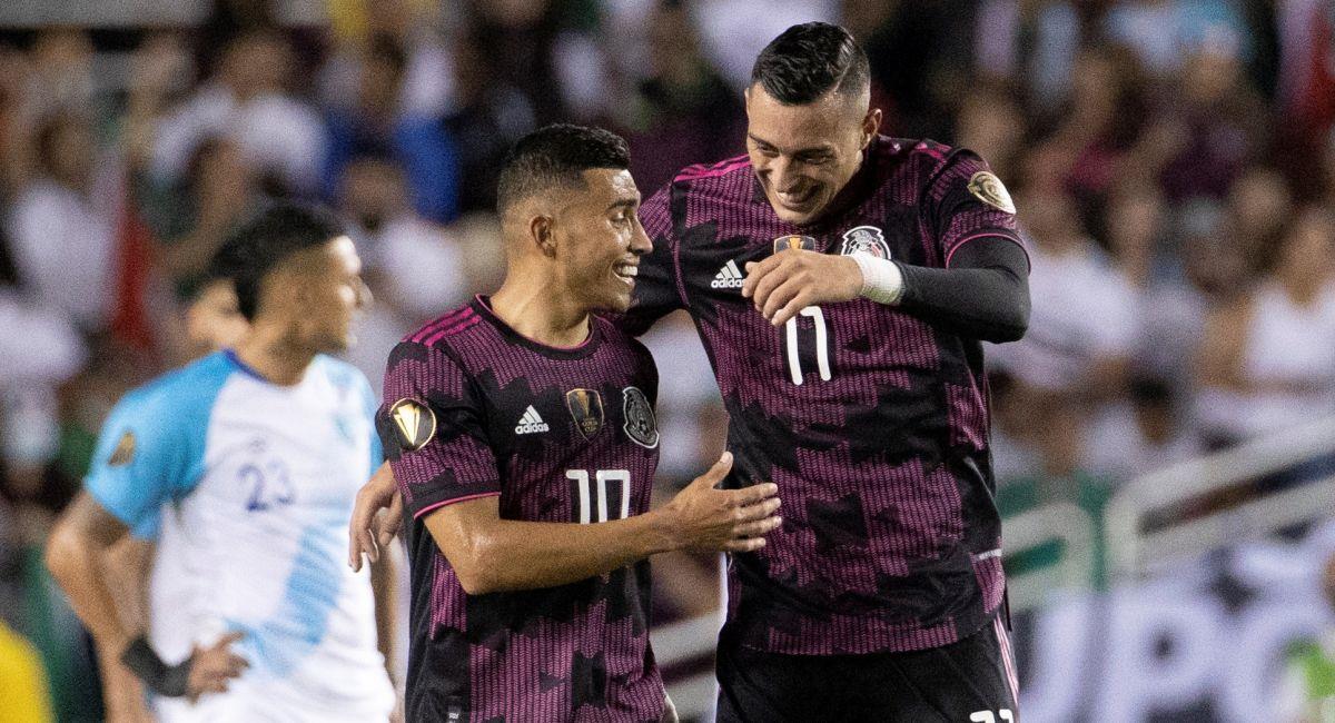México derrotó a Guatemala en la Copa de Oro. Foto: EFE