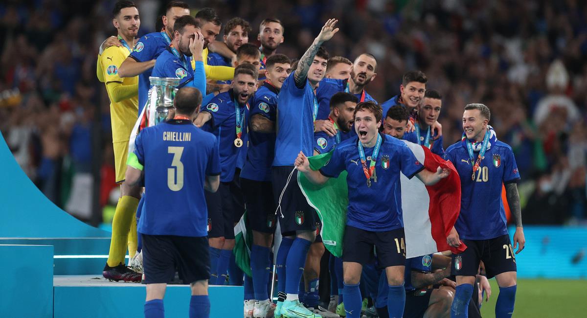 Italia conquistó la última Euro. Foto: @Vivo_Azzurro