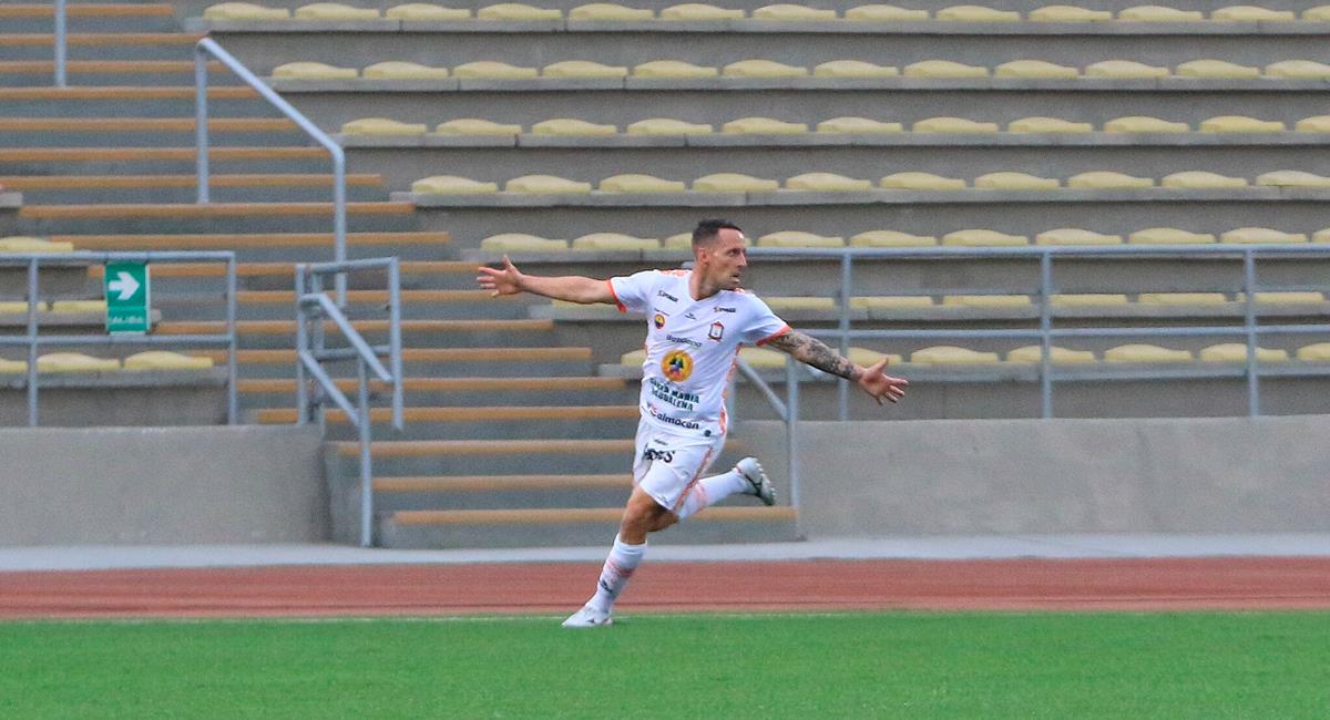 Pablo Lavandeira marcó el único gol del encuentro a los 35'. Foto: FPF