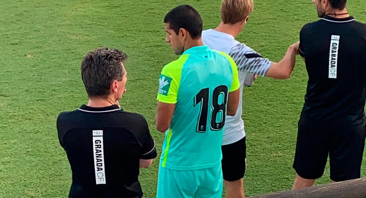 Luis Abram debutó con camiseta del Granada. Foto: Twitter Francisco Rodríguez