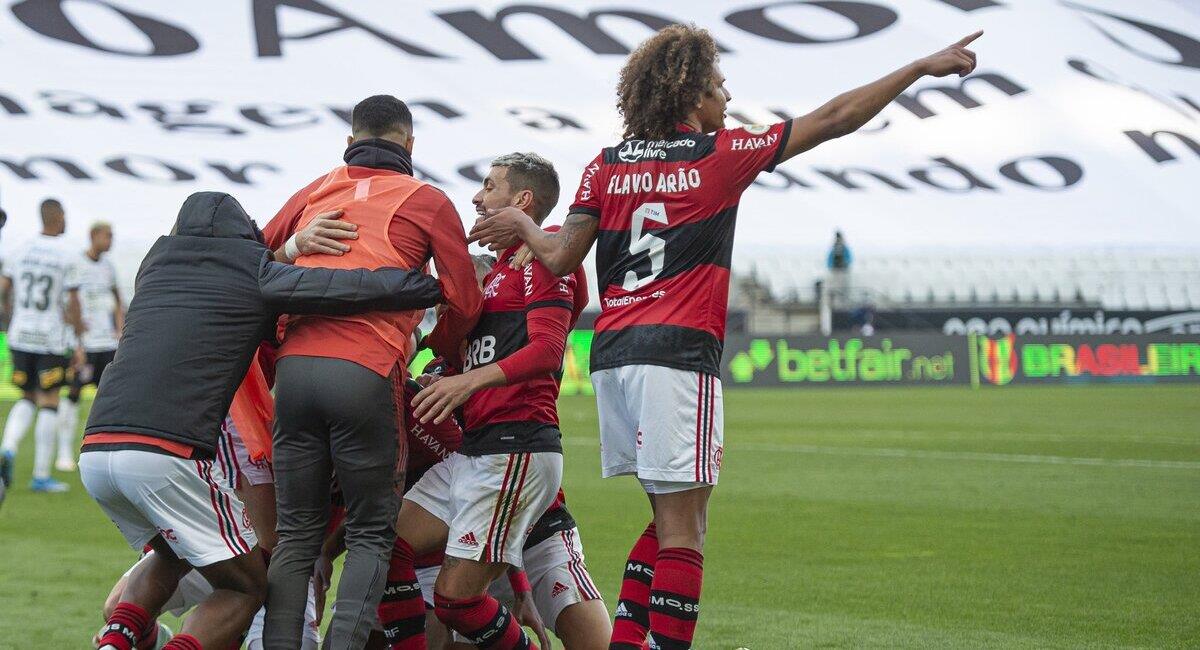 Flamengo visita a Olimpia. Foto: @Flamengo
