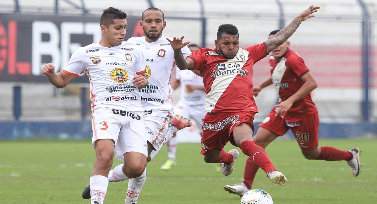 Universitario empató con Ayacucho FC por la Fase 2. Foto: FPF