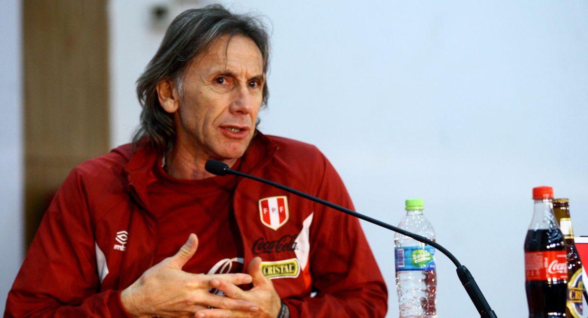 Ricardo Gareca, entrenador de la Selección Peruana. Foto: Andina