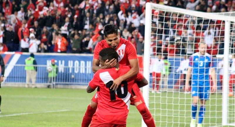 Ruidíaz y su último gol con Perú