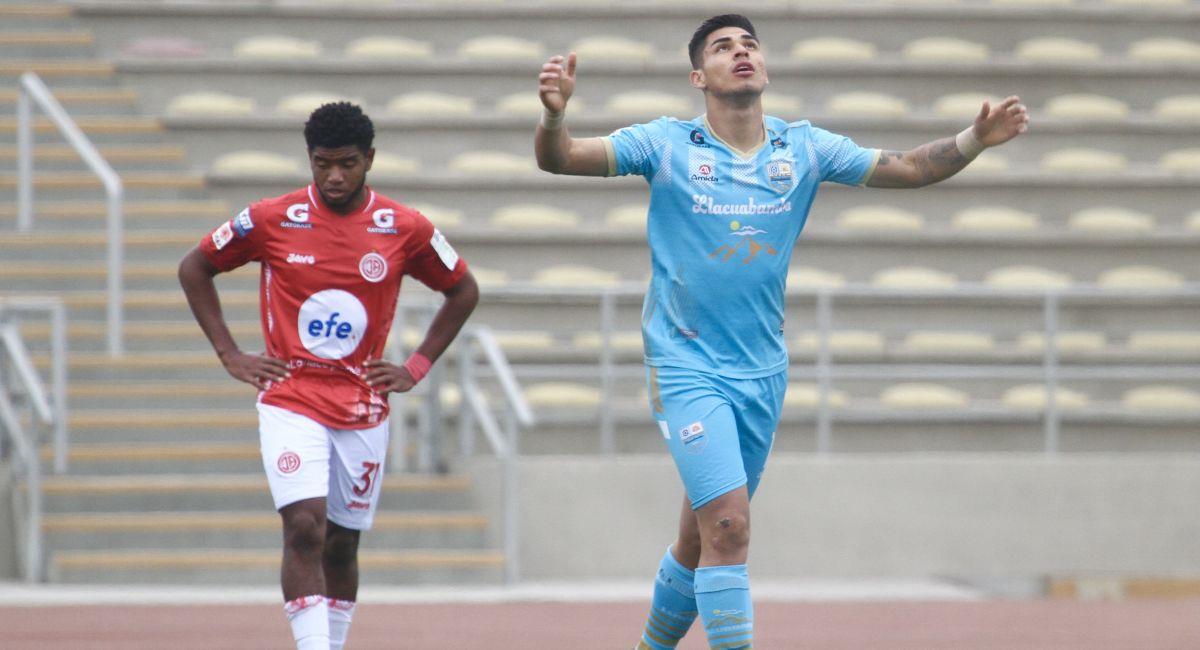 Deportivo Llacuabamba venció al Juan Aurich en la Liga 2. Foto: FPF