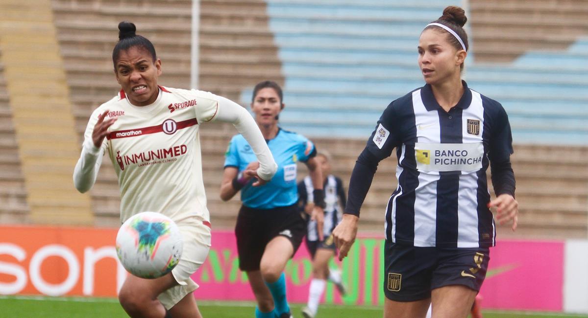Alianza vs Universitario en la Liga Femenina. Foto: FPF
