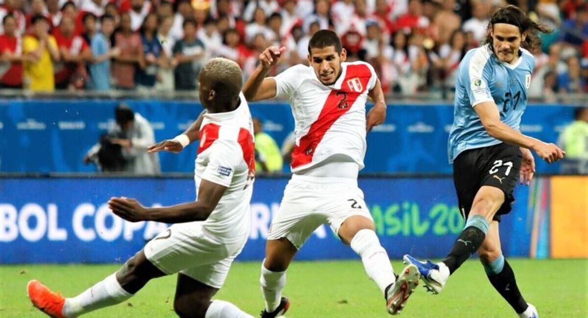 Cavani no jugará ante Perú. Foto: AUF