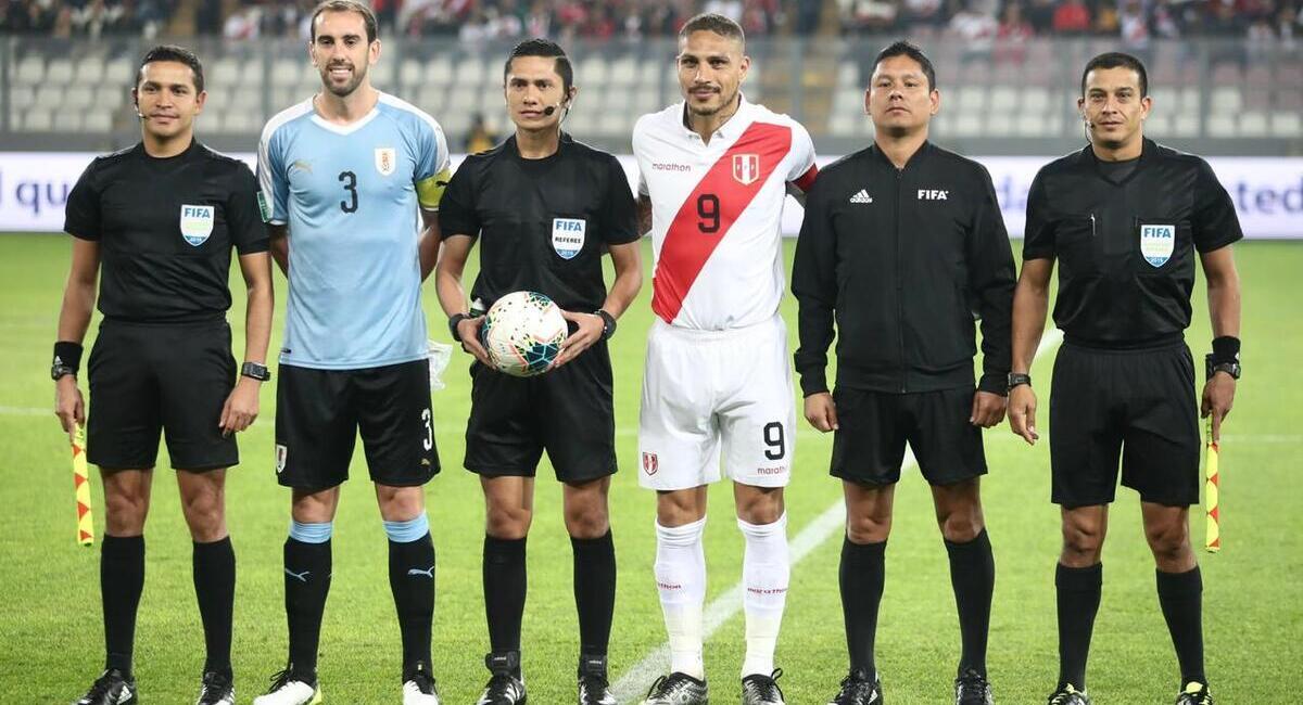 Perú vs Uruguay. Foto: FPF