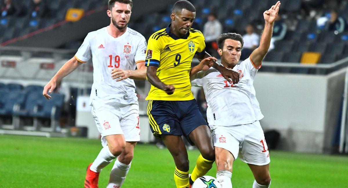 España no pudo sumar ante Suecia en las Eliminatorias. Foto: EFE