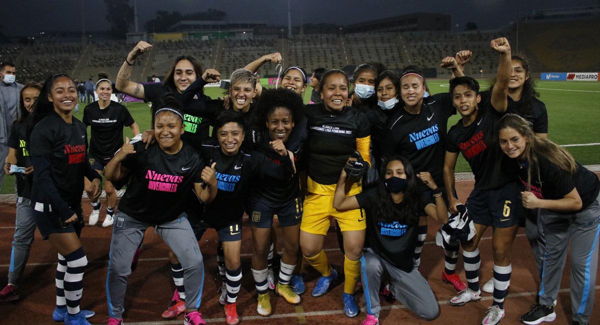Alianza campeona de la Liga Femenina 2021. Foto: FPF