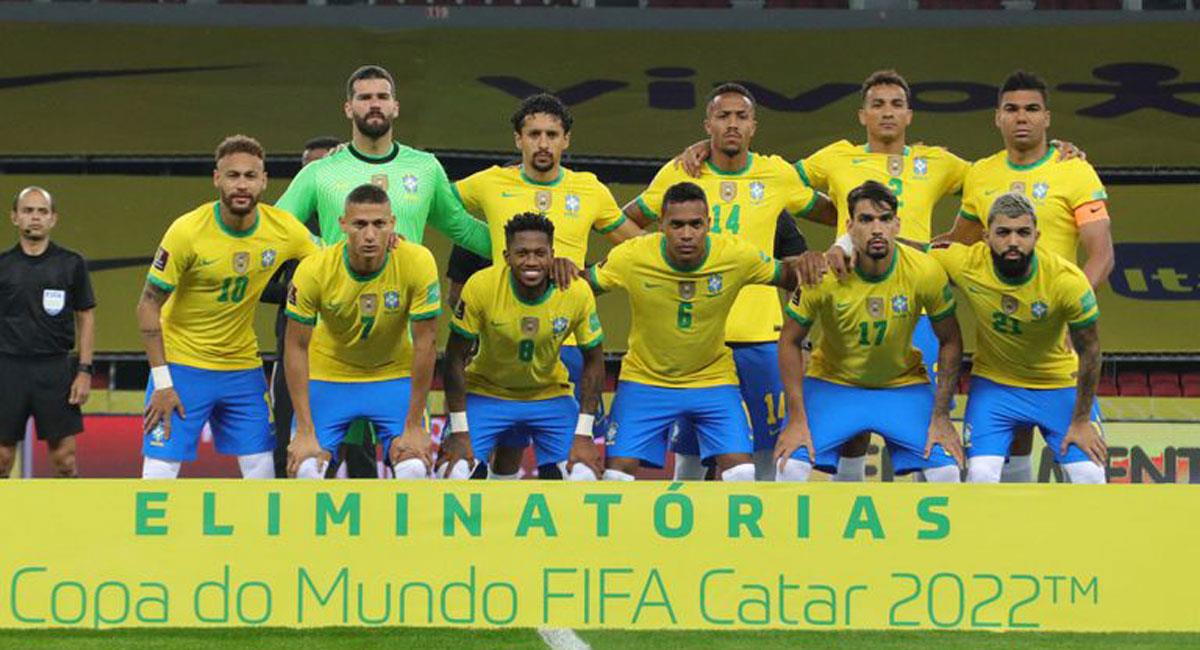 Selección de Brasil. Foto: Twitter CBF Futebol