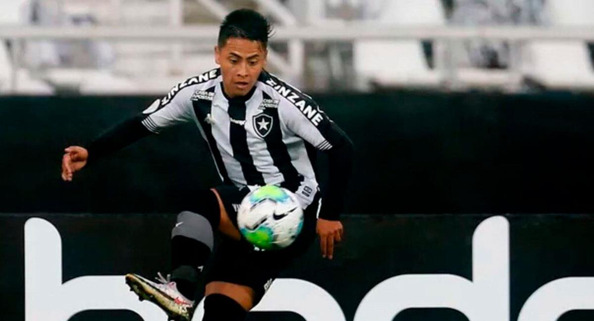 Lecaros no va más en Botafogo. Foto: Twitter Botafogo