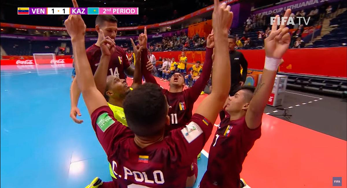 Venezuela es protagonista del Mundial de Futsal. Foto: Youtube FIFA TV