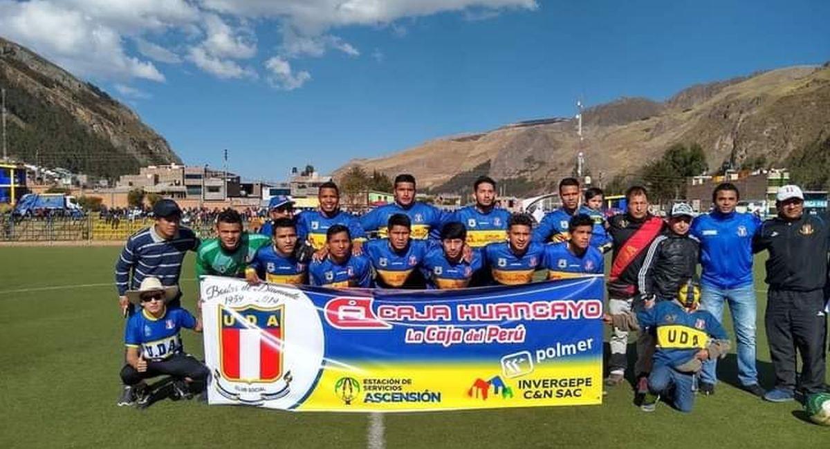 UDA de Huancavelica sueña con ganar la Copa Perú. Foto: Facebook Club UDA