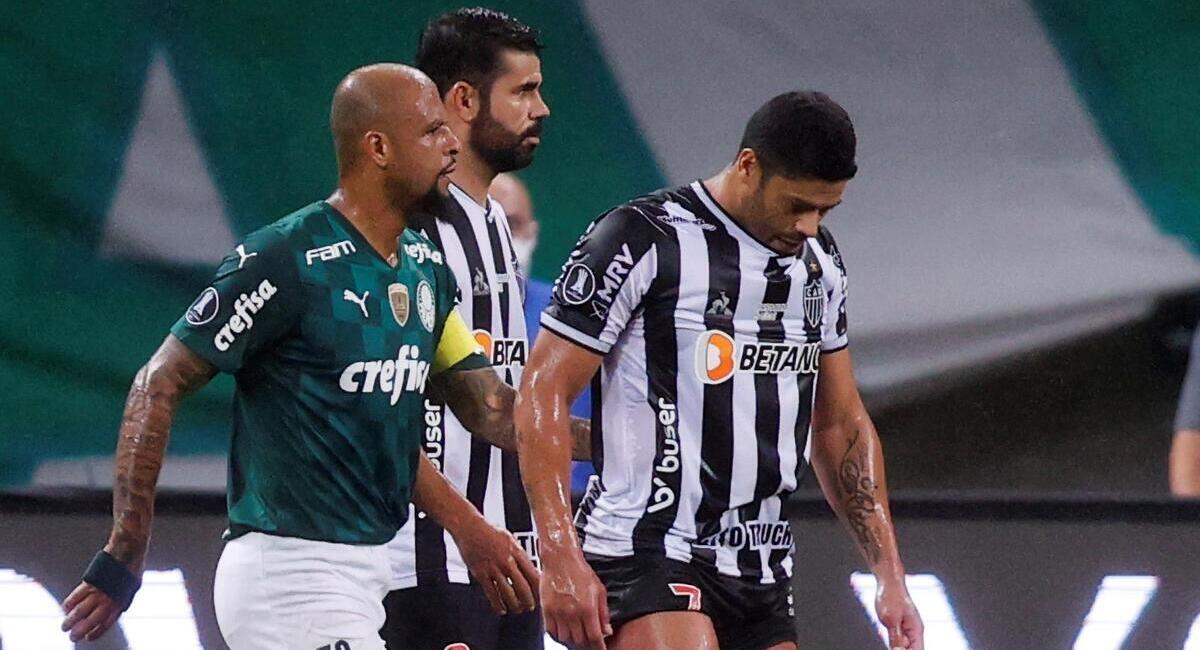 Palmeiras igualó con Mineiro. Foto: EFE