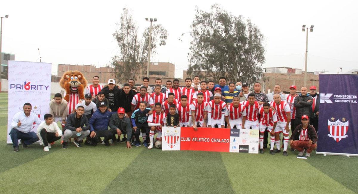 Plantilla de A. Chalaco para la Copa Perú 2021. Foto: Facebook Club Atlético Chalaco