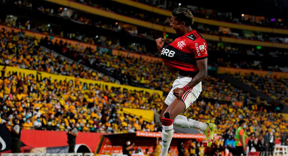 Flamengo venció a Barcelona por Libertadores. Foto: EFE