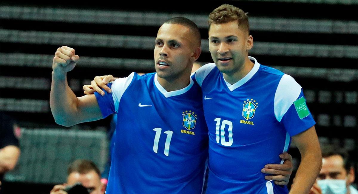 Brasil venció a Kazajistán -  Mundial de Futsal 2021. Foto: EFE