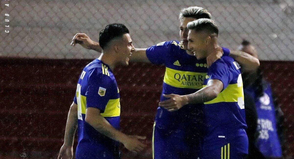 Boca goleó a Huracán. Foto: @BocaJrsOficial