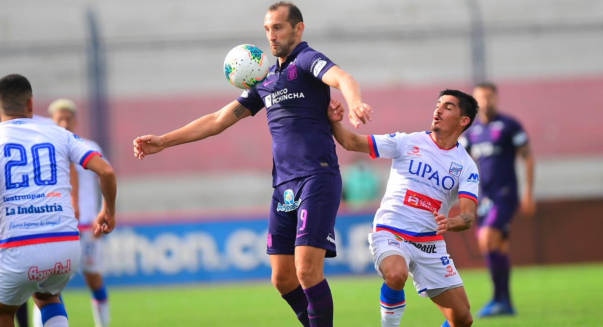 Hernán Barcos lleva ocho goles con Alianza Lima. Foto: FPF