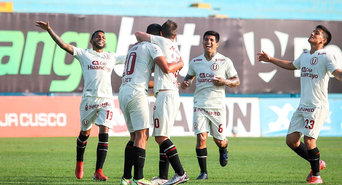 Universitario clasificó a la Copa Libertadores 2022. Foto: FPF