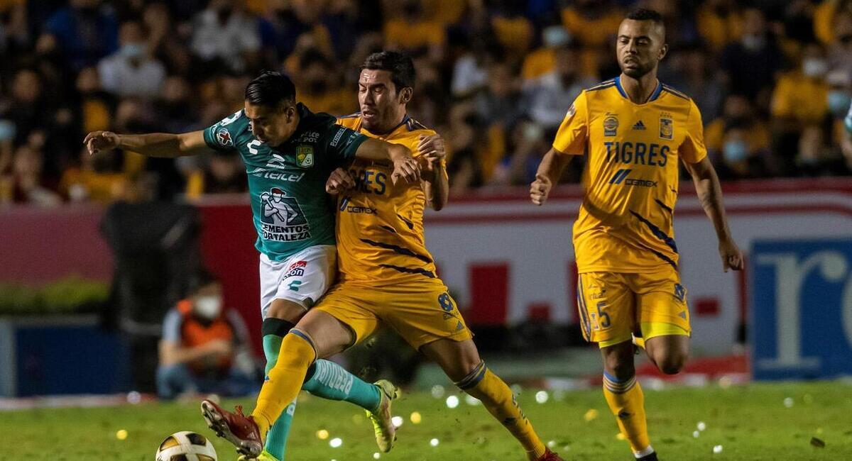 Tigres derrotó 2-1 a León. Foto: EFE