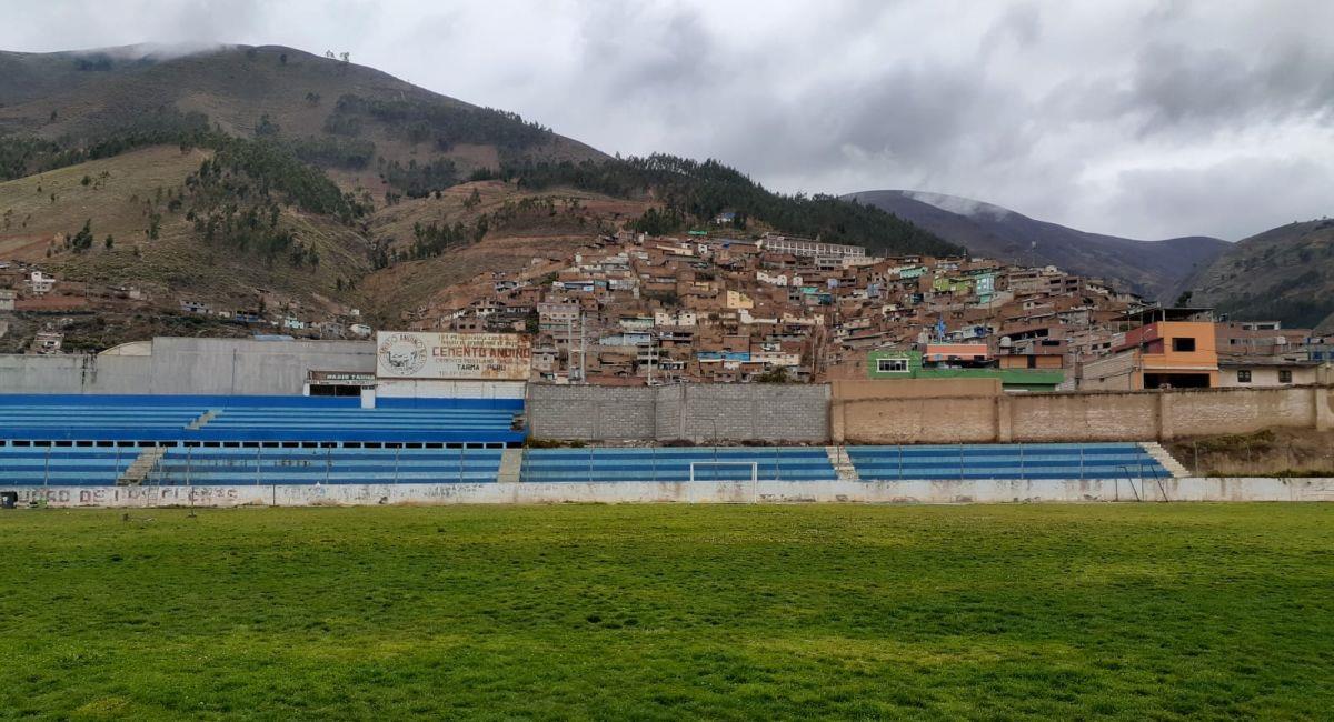 Así luce el estadio Unión de Tarma. Foto: Facebook Desde La Cancha Perú