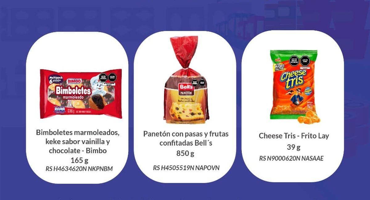 Indecopi dispuso cortar la circulación de tres productos del mercado peruano. Foto: Facebook Indecopi