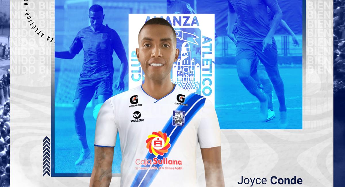 Joyce Conde fichó por Alianza Atlético para el 2022. Foto: Facebook Alianza Atlético