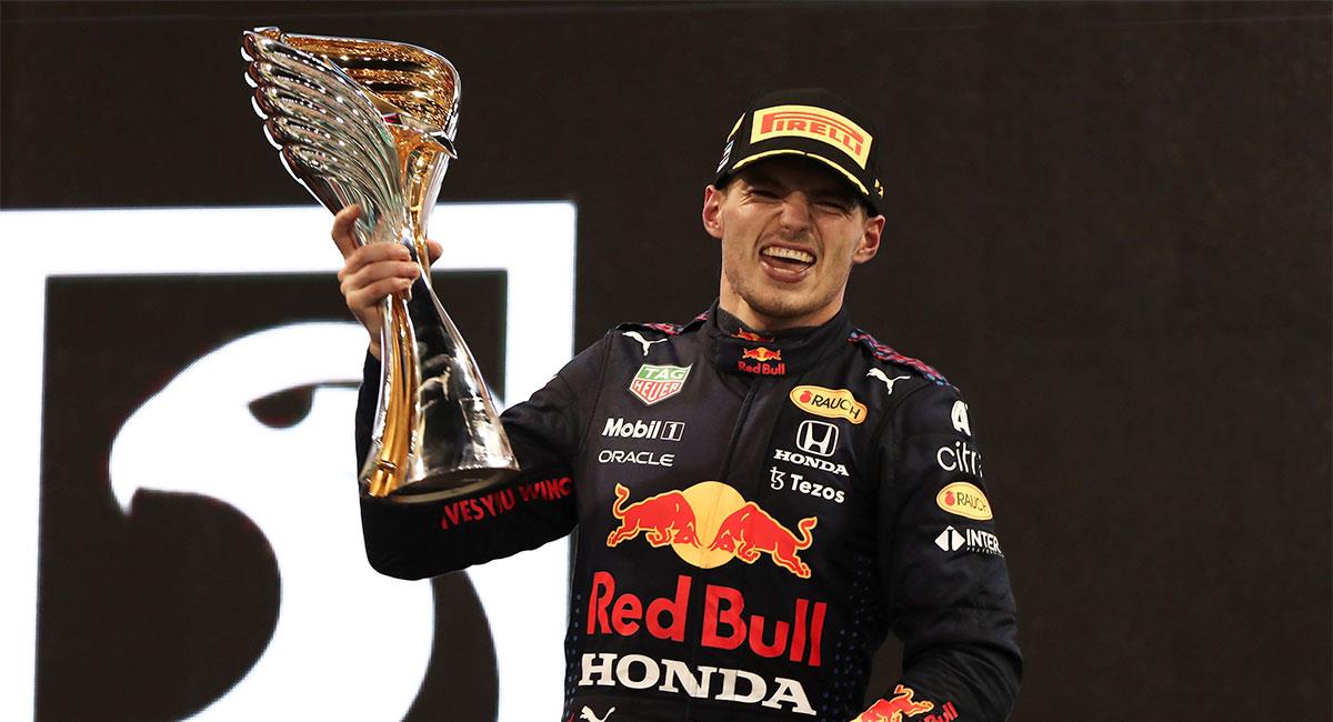 Max Verstappen (Red Bull) es el nuevo campeón de la Fórmula Uno. Foto: EFE
