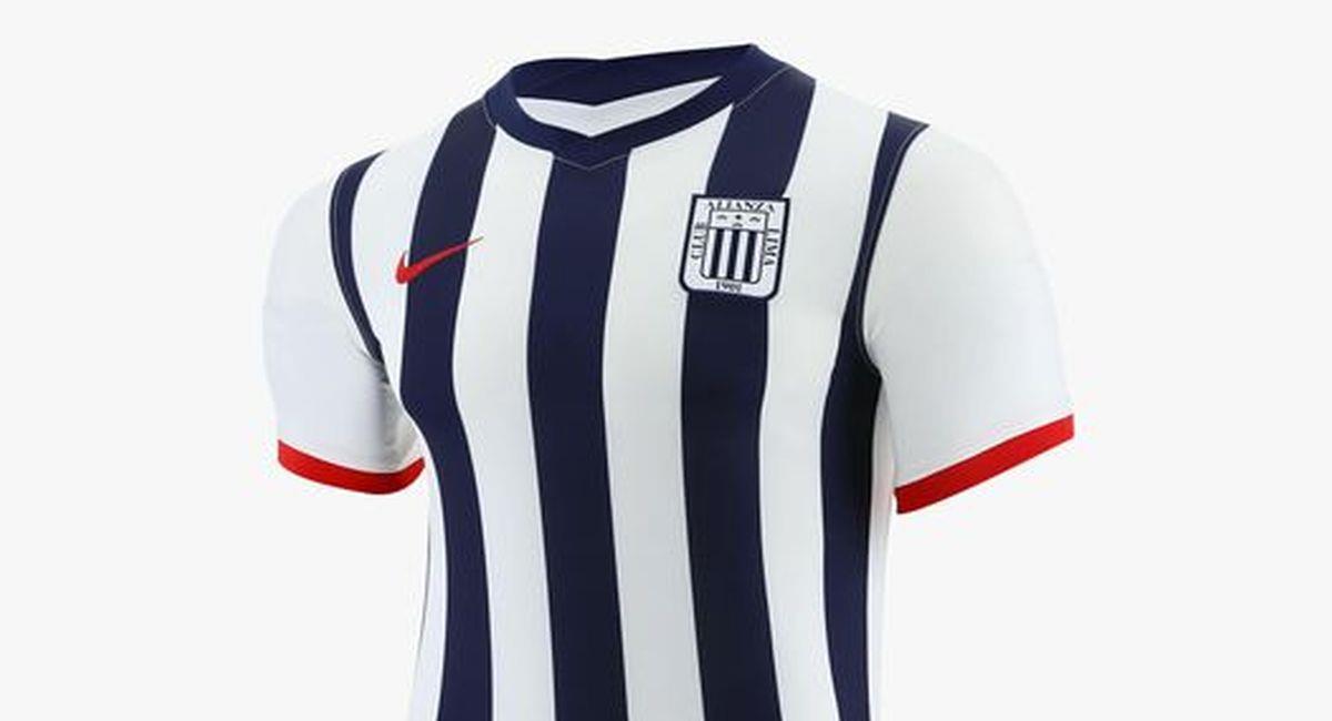 La nueva camiseta de Alianza Lima. Foto: Facebook Club Alianza Lima