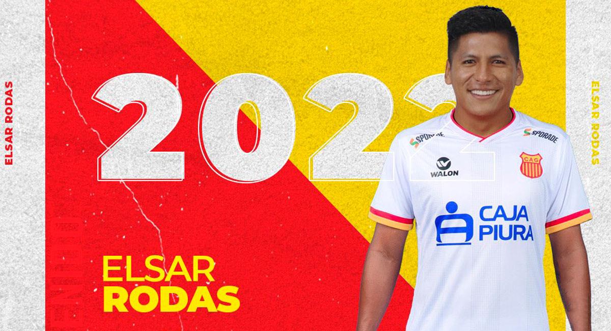 Grau anunció a Elsar Rodas como nuevo refuerzo del 2022. Foto: Twitter @Grau_Oficial