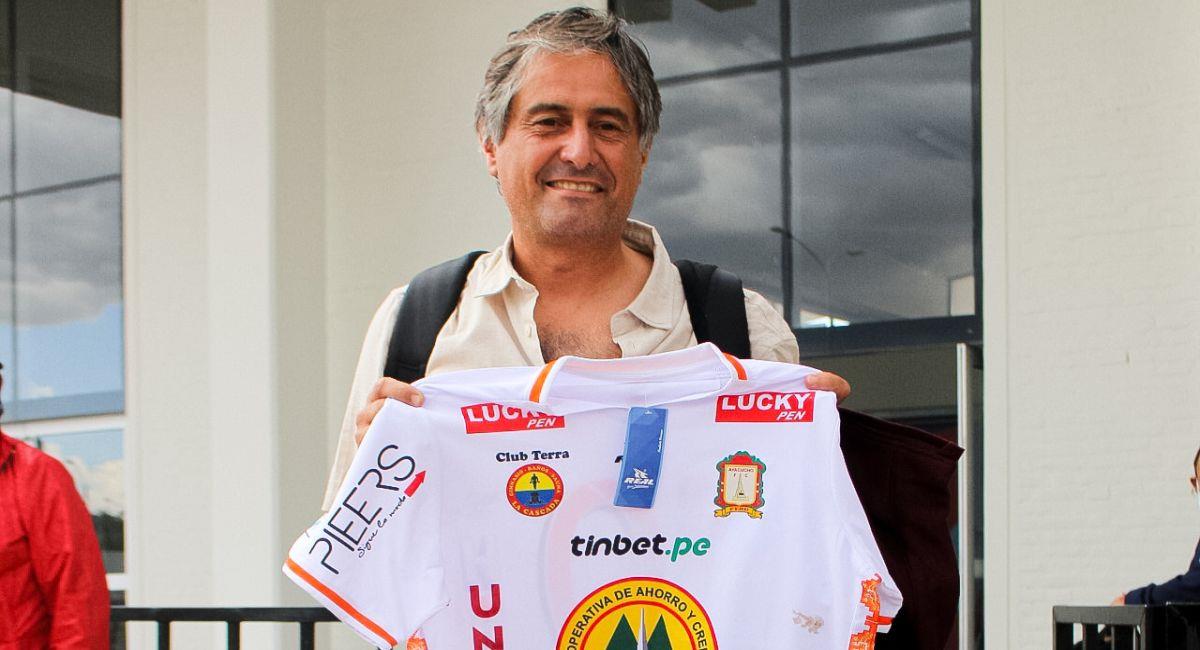 Alejandro Apud, entrenador de Ayacucho FC. Foto: Facebook Club Ayacucho FC
