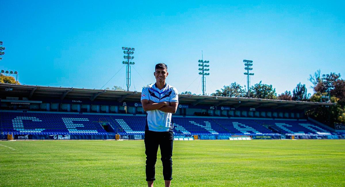 Jordan Guivin es nuevo jugador del Celaya FC. Foto: Twitter @GuivinJordan