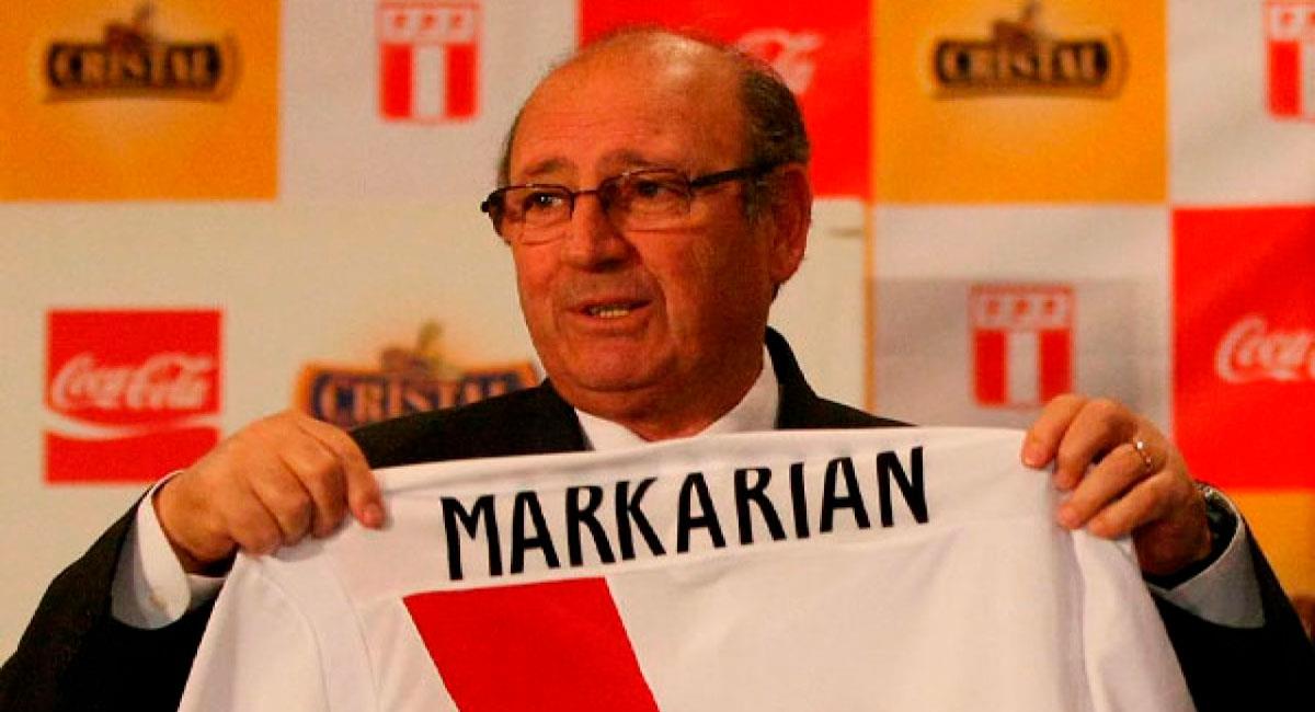 Sergio Markarián dirigió a Perú del 2010 al 2013. Foto: Twitter
