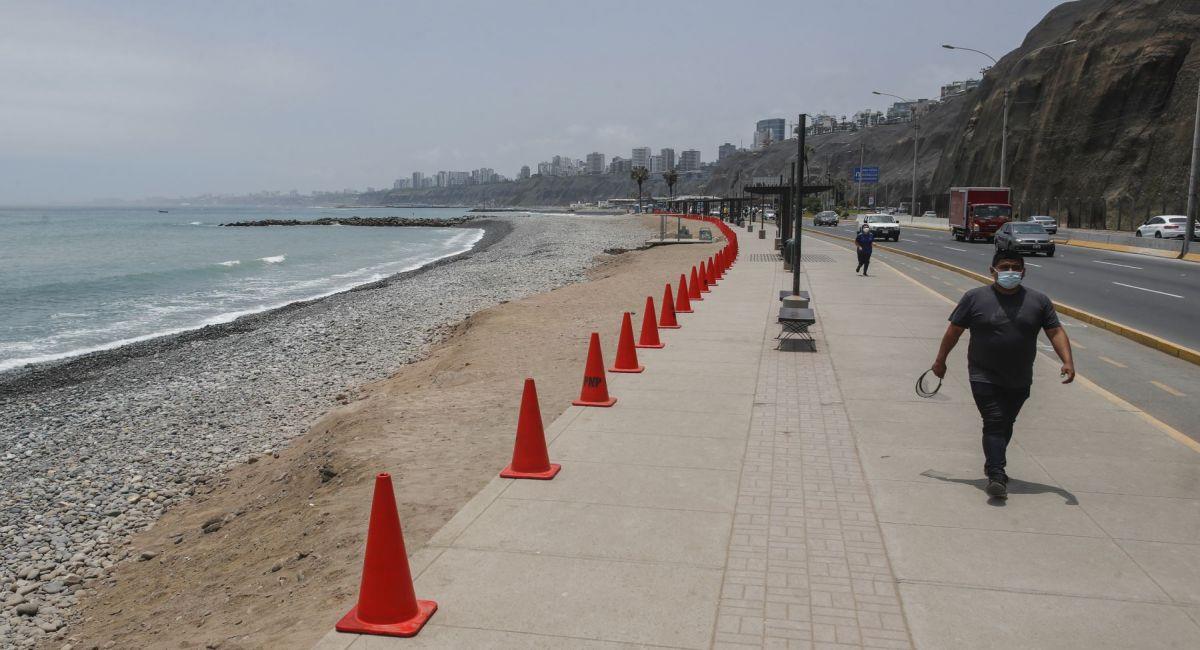 No se podrá acudir a las playas durante las fiestas de Año Nuevo. Foto: Andina