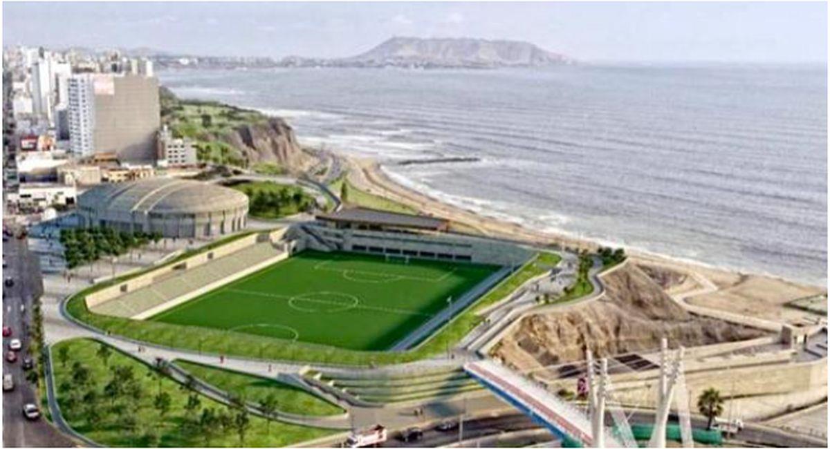 Estadio Manuel Bonilla de Miraflores. Foto: Facebook Municipalidad de Miraflores