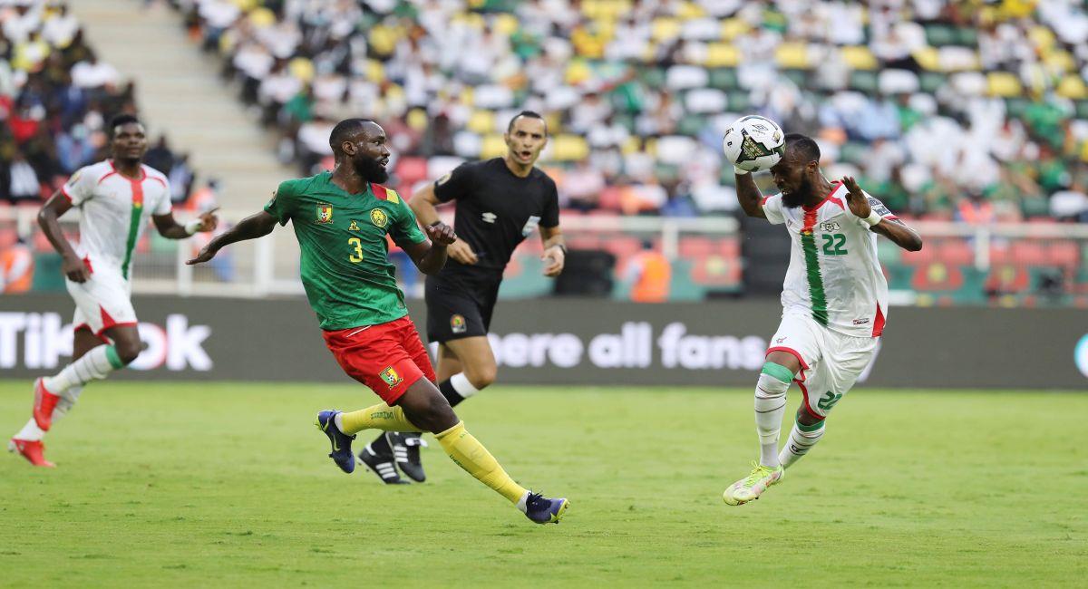 Camerún venció a Burkina Faso en la Copa Africana de Naciones. Foto: EFE