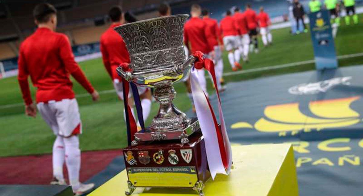 Supercopa de España volverá a jugarse en Arabia Saudita. Foto: Twitter @rfef