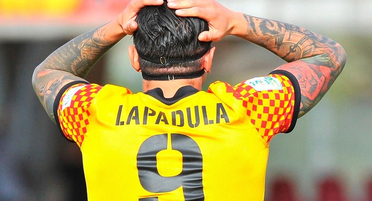Gianluca Lapadula no fue convocado por Benevento. Foto: Twitter @bncalcio