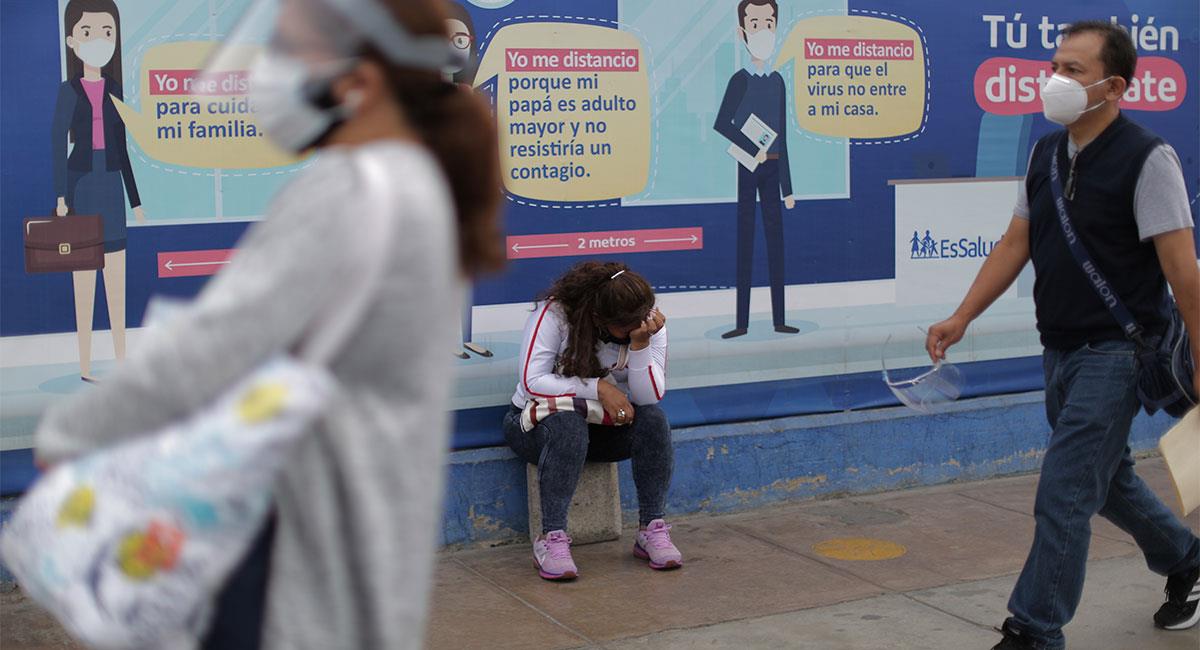 COVID-19: Más de 22 mil nuevos casos se registraron en Perú. Foto: EFE