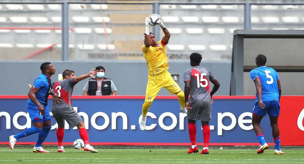 Pedro Gallese se lució ante Panamá. Foto: Twitter Selección Peruana