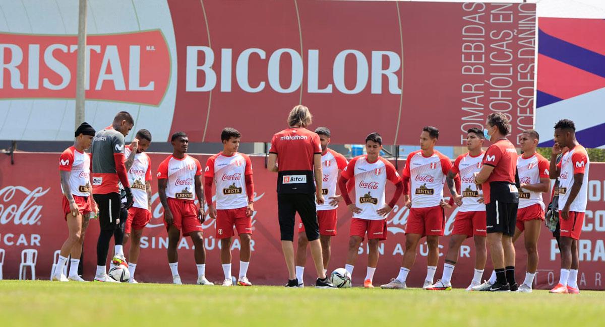 Perú se entrenó en VIDENA con la mira en Jamaica. Foto: FPF