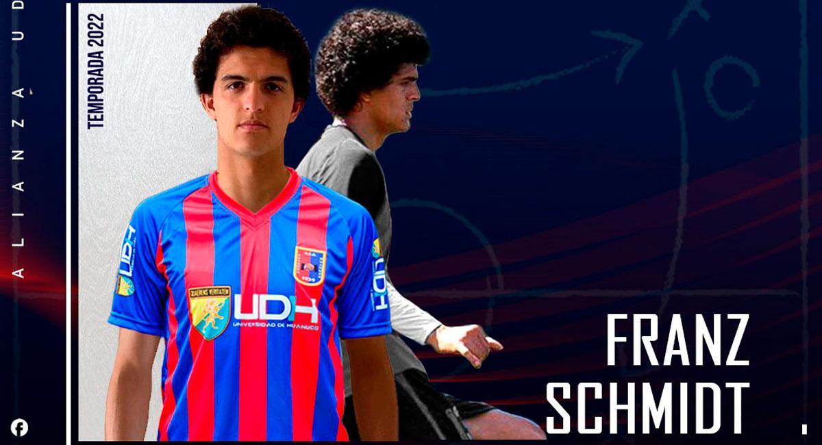 Franz Schmidt es nuevo jugador de Alianza Universidad. Foto: Twitter @AlianzaUDH