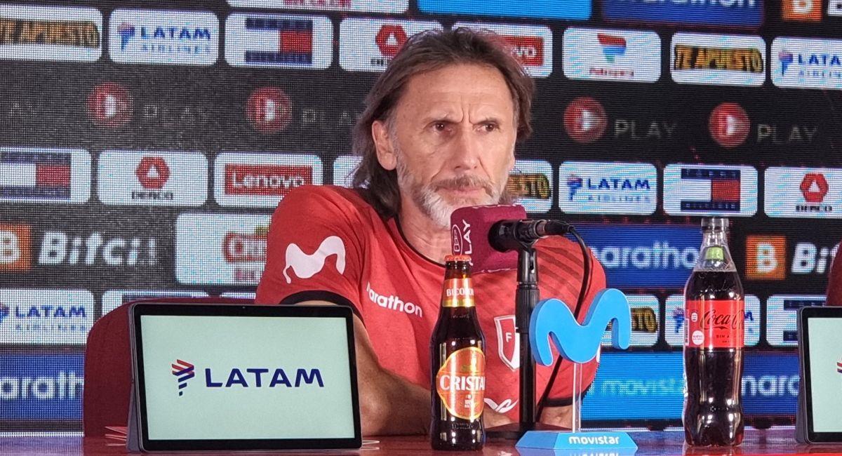Ricardo Gareca, entrenador de la Selección Peruana. Foto: Twitter Selección Peruana