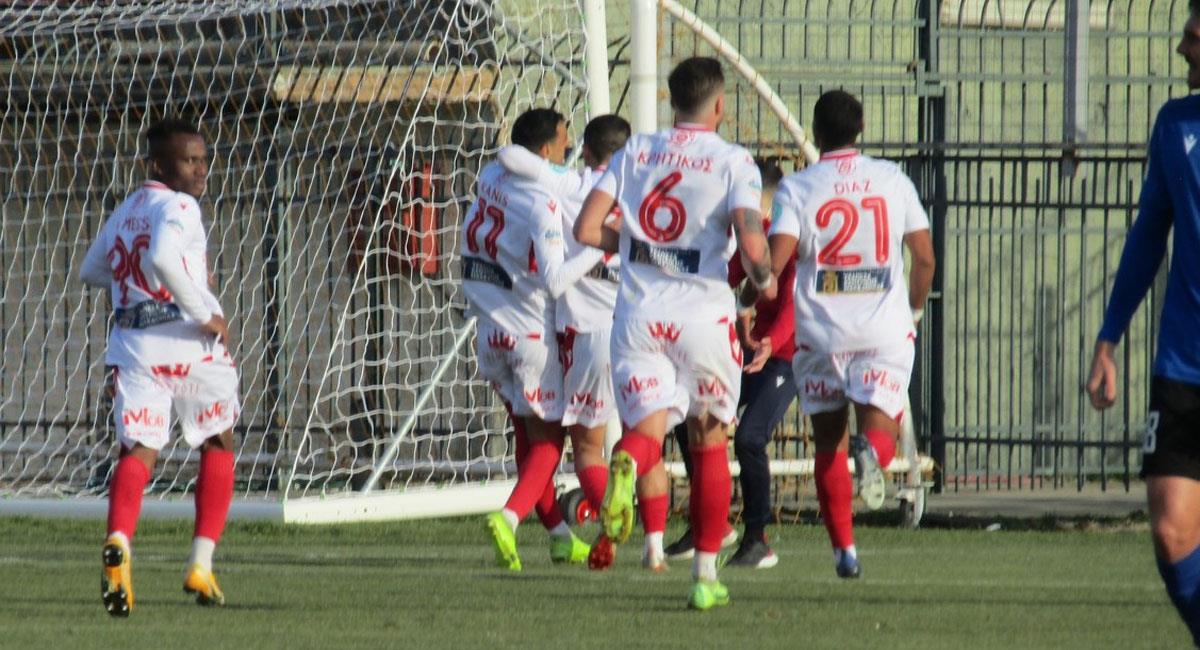 Rolando Díaz fue titular en el empate de Panserraikos FC. Foto: Twitter @FCPanserraikos