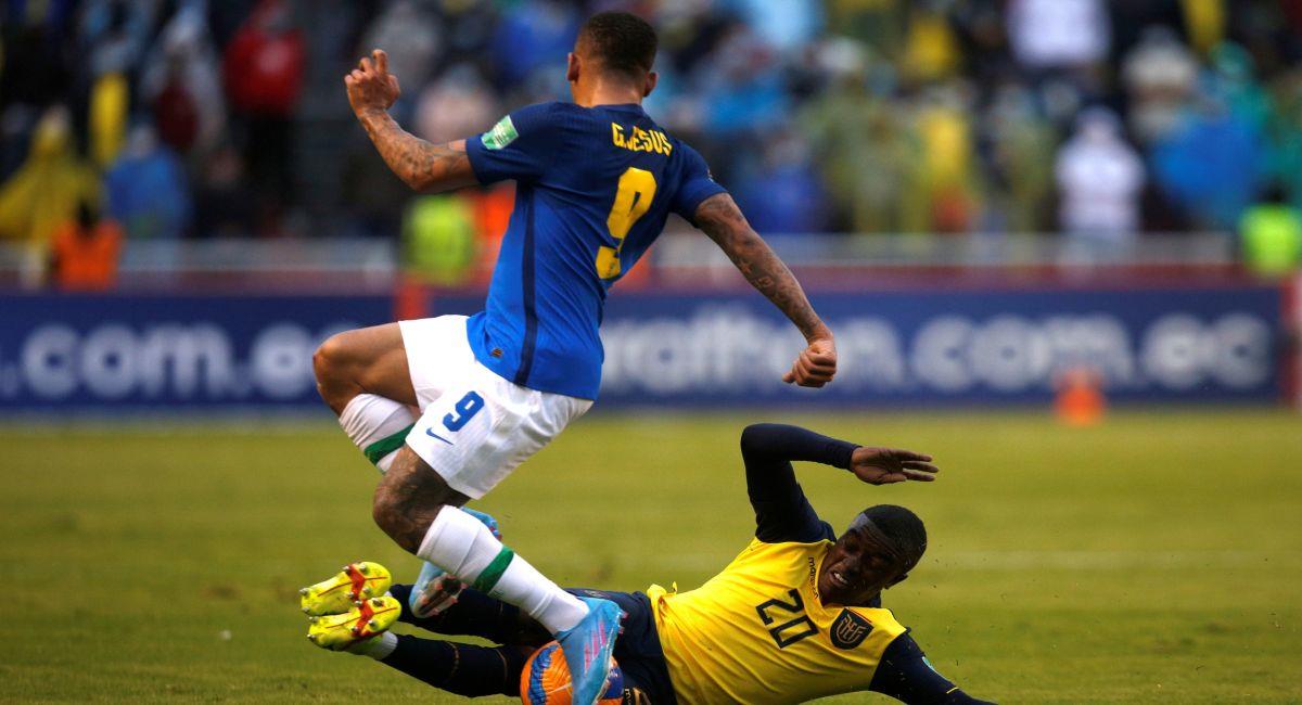 Brasil pudo rescatar un empate ante Ecuador en Quito. Foto: EFE